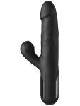 Přirážecí vibrátor s králíčkem Sonix Silicone Thruster