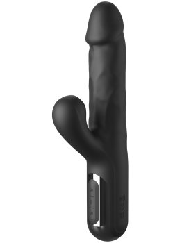 Přirážecí vibrátory: Přirážecí vibrátor s králíčkem Sonix Silicone Thruster