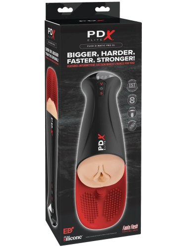 Sací a vibrační masturbátor Fuck-o-matic Pro XL