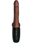 Přirážecí a hřejivý realistický vibrátor King Cock Plus 7.5"