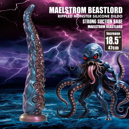 Extra dlouhé dildo s přísavkou Maelstrom Beastlord