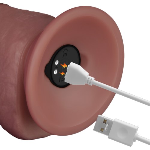 Realistický vibrátor s přísavkou Power Cock 8,5"