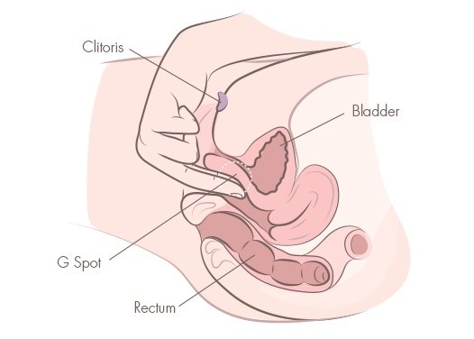 Kombinovaná stimulace klitorisu a bodu G
