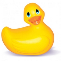 Gumová vibrační kachnička "I Rub My Duckie"