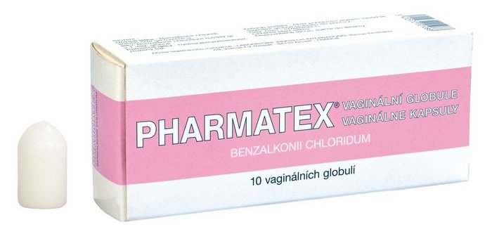 vaginální čípky Pharmatex