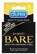 Durex Avanti Bare - kondomy z polyisoprenu