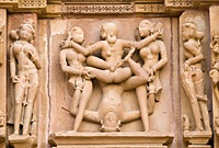 Erotické výjevy z indické Kámasútry