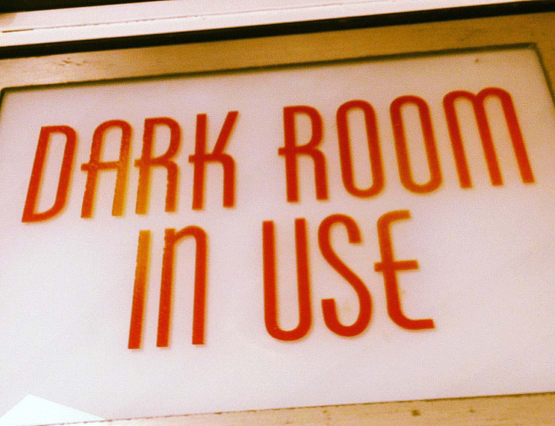 Dark Room, Black Room, Back Room